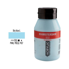 Talens Amsterdam akrilfesték, 1000 ml - 551, sky blue light akrilfesték