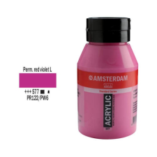 Talens Amsterdam akrilfesték, 1000 ml - 577, permanent red violet light akrilfesték