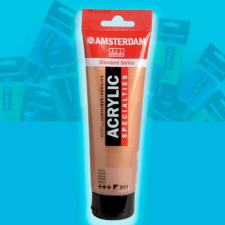 Talens Amsterdam akrilfesték, 120 ml - 572, primary cyan akrilfesték
