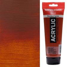 Talens Amsterdam akrilfesték, 250 ml - 411, burnt sienna akrilfesték