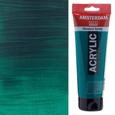 Talens Amsterdam akrilfesték, 250 ml - 675, phthalo green akrilfesték