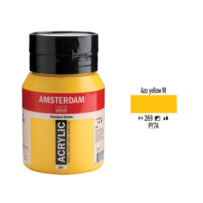 Talens Amsterdam akrilfesték, 500 ml - 269, azo yellow medium akrilfesték