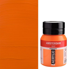 Talens Amsterdam akrilfesték, 500 ml - 276, azo orange akrilfesték