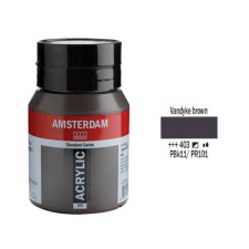 Talens Amsterdam akrilfesték, 500 ml - 403, vandyke brown akrilfesték