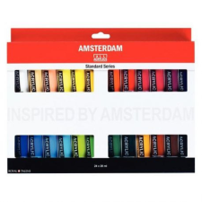 Talens Amsterdam akrilfesték készlet - 20 ml - Standard Series Acrylics (24 db) akrilfesték