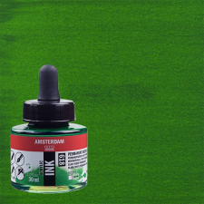 Talens Amsterdam akriltinta, 30 ml - 618, permanent green light akrilfesték