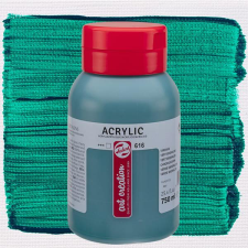 Talens Art Creation akrilfesték, 750 ml - 616, Viridian akrilfesték