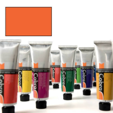 Talens Cobra vizes olajfesték, 40 ml - 303, cadmium red light hobbifesték