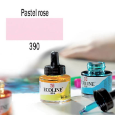 Talens Ecoline akvarellfesték koncentrátum, 30 ml - 390, pastel rose akvarell