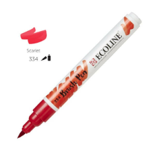Talens Ecoline Brush Pen akvarell ecsetfilc - 334, scarlet akvarell