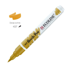 Talens Ecoline Brush Pen akvarell ecsetfilc - 407, deep ochre akvarell