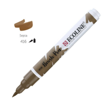 Talens Ecoline Brush Pen akvarell ecsetfilc - 416, sepia akvarell