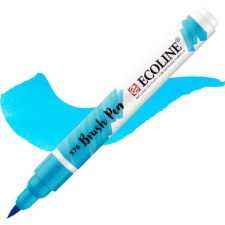 Talens Ecoline Brush Pen akvarell ecsetfilc - 578, sky blue cyan akvarell