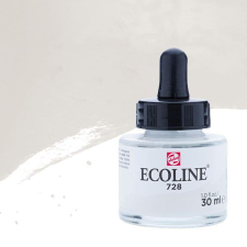  Talens Ecoline folyékony akvarell festék, 30 ml - 728, warm grey light akvarell