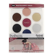 Talens PanPastel tégelyes porpasztell készlet, 7 db + kiegészítők - Portrait pasztellkréta