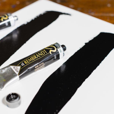 Talens Rembrandt olajfesték, 40 ml - 735, oxide black hobbifesték