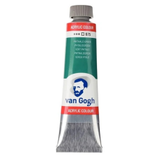 Talens Van Gogh akrilfesték 40ml, fatáló zöld (Phthalo Green) 675 akrilfesték