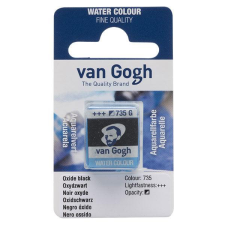 Talens Van Gogh szilkés akvarellfesték, 1/2 szilke - 735, oxide black akvarell