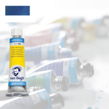 Talens Van Gogh tubusos akvarellfesték, 10 ml - 508, prussian blue akvarell