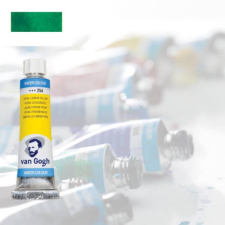Talens Van Gogh tubusos akvarellfesték, 10 ml - 616, viridian akvarell