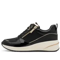 Tamaris 23754 45048 divatos női fűzős wedge félcipő