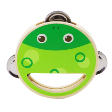  Tamburin, állatfigurás - Békás fajáték