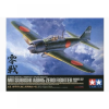 tamiya 1/32 Mitsubishi A6M5 Zero Fighter Model 52 (Zeke) katonai repülőgép modell