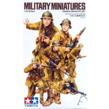 tamiya 1/35 Francia második világháborús gyalogság modell kiegészítő makett