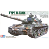 tamiya 1/35 JGSDF Type 74 japán tank modell téli változat