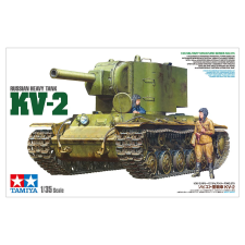tamiya 1/35 KV-2 orosz nehéztank modell makett