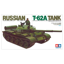 tamiya 1/35 T-62A orosz tank modell makett