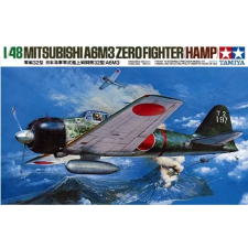  Tamiya 1:48 WWII Mit.A6M3 Zero Fighter T32 Hamp - 61025 makett