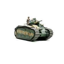 tamiya French Battle Tank B1 bis tank műanyag modell (1:35) (MT-35282) autópálya és játékautó