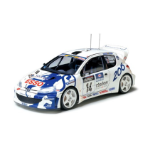 tamiya Peugeot 206 WRC autó műanyag makett (1:24) (MT-24221) autópálya és játékautó