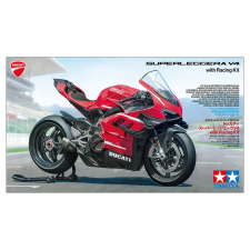 tamiya TA14143 Ducati Superleggera V4 versenyfelszerelés készlettel TA14143 makett