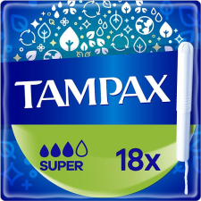 Tampax Super Tampon papír applikátorral 18 db intim higiénia