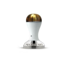 Tamper PESADO TAMPER ø 58.5 mm fehér&amp;arany kávéfőző kellék