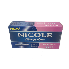  Tampon Regular &#039;&#039;Nicole&#039;&#039; 8 Darabos Normál intim higiénia
