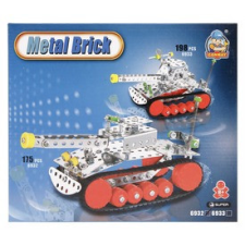  Tank 175 darabos fém építőjáték barkácsolás, építés
