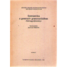 TANKÖNYVKIADÓ Szemantika a generatív grammatikában (szöveggyűjtemény) antikvárium - használt könyv