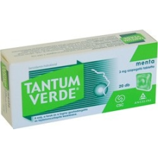  TANTUM VERDE MENTA 3MG SZOPOGATO TABL. 20X gyógyhatású készítmény
