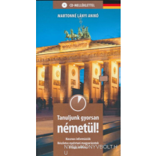TANULJUNK GYORSAN NÉMETÜL!+CD nyelvkönyv, szótár