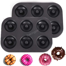  Tapadásmentes bevonatú sütőforma-6 adag fánk sütés és főzés