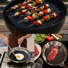 Tapadásmentes grill sütőlap - Ø40 cm W1108 kerti sütés és főzés