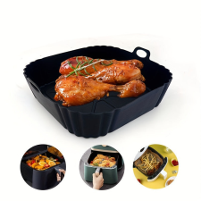 Tapadásmentes Szilikon Air Fryer Sütőforma Egészséges Olajmentes Sütéshez sütés és főzés