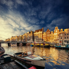  Tapéta City36 Amsterdam, 300 x 250 cm tapéta, díszléc és más dekoráció