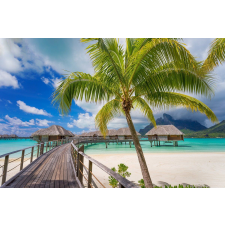  Tapéta Házak a vízen, 300 x 200 cm tapéta, díszléc és más dekoráció