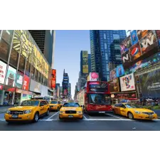  Tapéta New York, Times Square, 400 x 250 cm tapéta, díszléc és más dekoráció