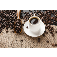  Tapéta Összetétel63 Csésze és kávébab, 350 x 200 cm tapéta, díszléc és más dekoráció