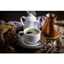  Tapéta Összetétel66 Kávé, rusztikus elrendezés2, 400 x 250 cm tapéta, díszléc és más dekoráció